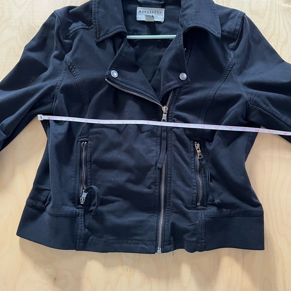 Anthro Marrakech Knit Biker Jacket - Picture 6 of 8